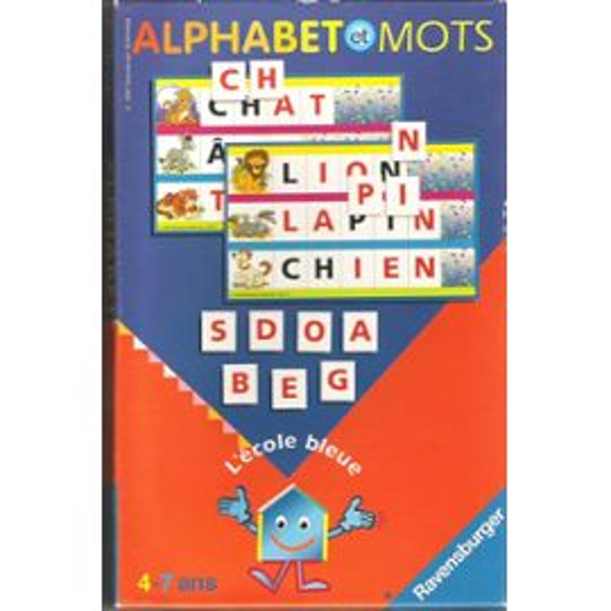 Image sur Alphabet et mots - Lécole Blue
