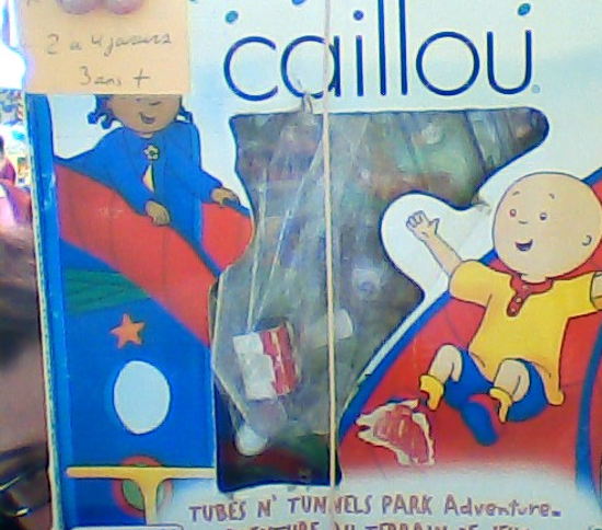 Image sur Caillou aventure au terrain de jeux 🐶