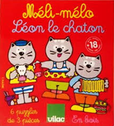 Image de Méli-mélo Léon le chaton, Vilac 🐶