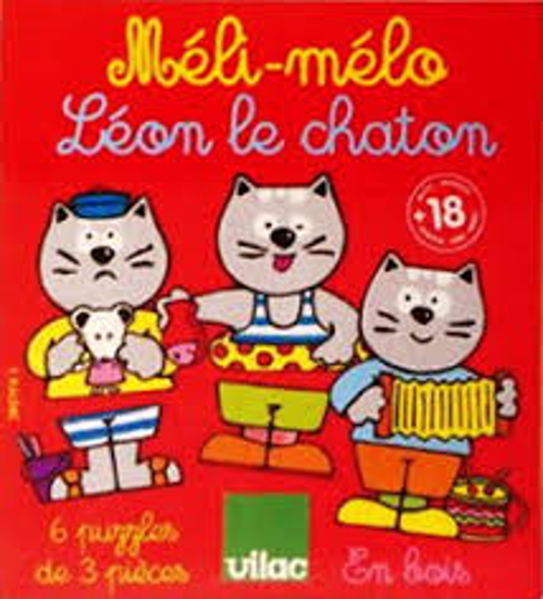 Image sur Méli-mélo Léon le chaton, Vilac 🐶