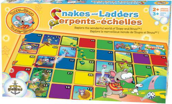 Image sur Serpents et échelles Toupie et Binou 🐶