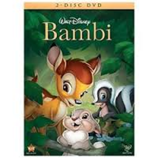 Image sur Dvd, Bambi 🐶