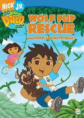Image de Dvd, go Diego go sauvons le louveteau 🐶