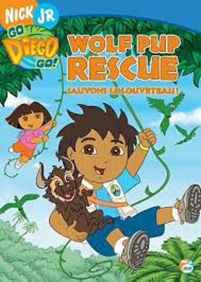 Image sur Dvd, go Diego go sauvons le louveteau 🐶
