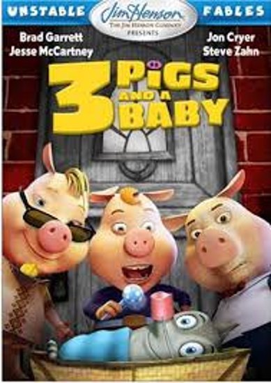 Image sur Dvd, 3 cochons et un bébé 🐶