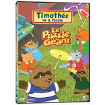 Image de Dvd, Thimothée va à l'école, le puzzle géant 🐶