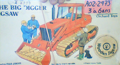 Image de Casse-tête the big digger jigsaw  🐶