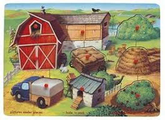 Image sur Casse-tête ferme cachette 🐶