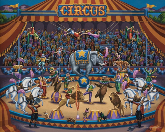 Image sur Casse-tête Circus Stars 🐶
