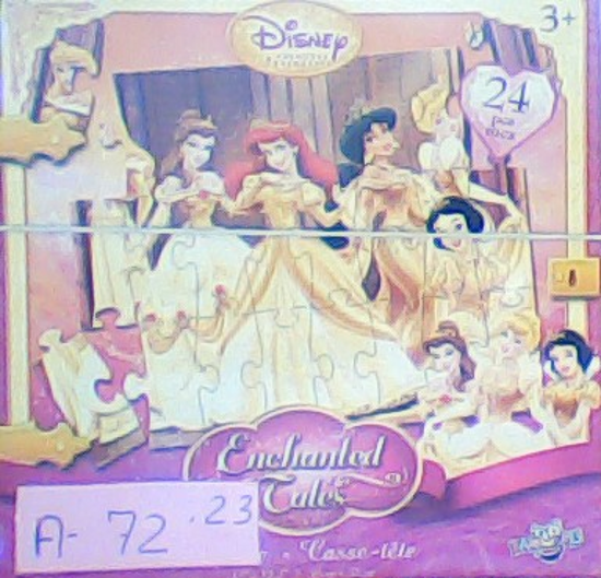 Image sur Casse-tête Cendrillon princesses or 🐶