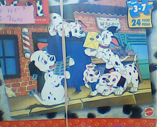 Image sur Casse-tête 101 Dalmatiens courrier 🐶
