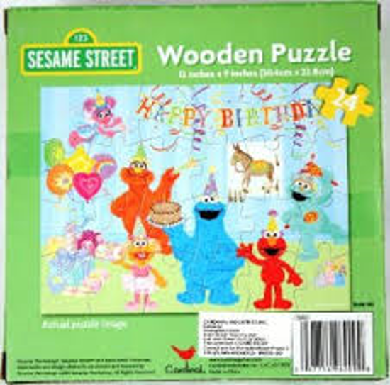 Image sur Casse-tête Sesame Street fête 🐶