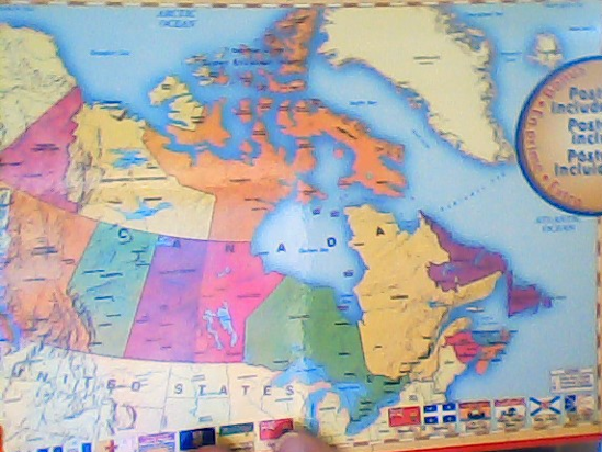 Image sur Casse-tête carte du Canada 🐶