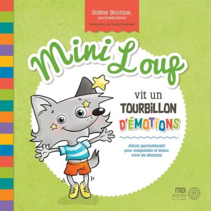 Image de Livre, mini loup vit un tourbillon d'émotions 🐶