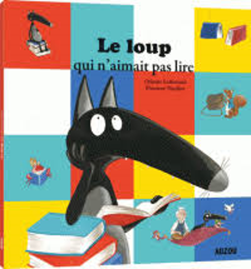 Image sur Livre, le loup qui n'aimait pas lire 🐶