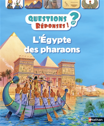 Image de Livre, questions & réponses l'égypte des pharaons 🐶