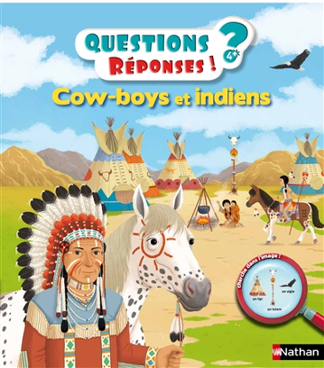Image de Livre, Q&R Cow-boys et indiens 🐶