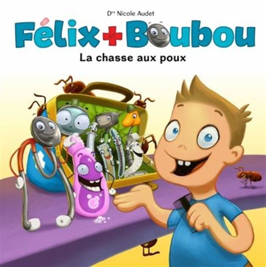 Image sur Livre, Félix et Boudou la chasse aux poux 🐶