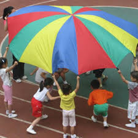 Image sur Parachute, petit et gros