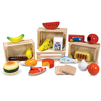 Image de 3 boîtes des groupes alimentaires