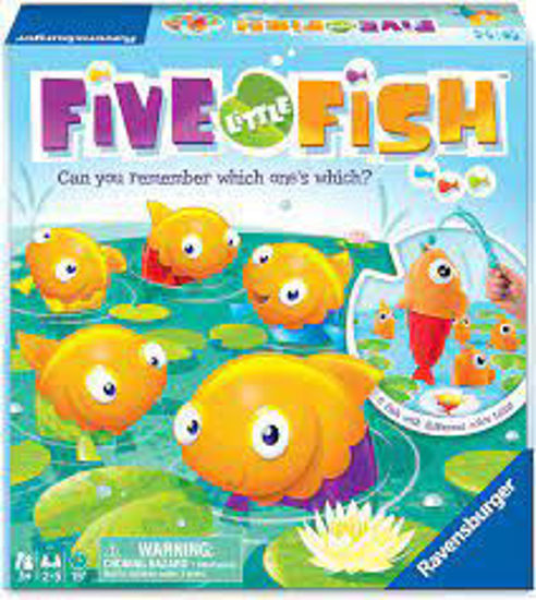 Image sur Five little fish 🐶