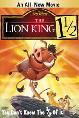 Image de Dvd, le roi lion 1 1/2 🐶