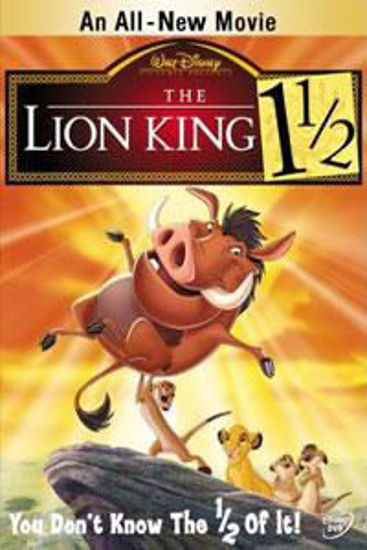Image sur Dvd, le roi lion 1 1/2 🐶