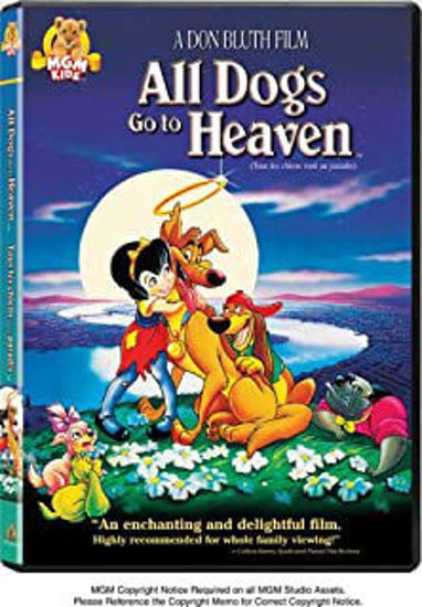 Image sur Dvd, All dogs go to heaven 🐶