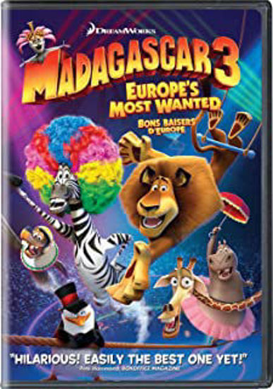 Image sur Dvd, Madagascar 3 bons baisers d'Europe 🐶