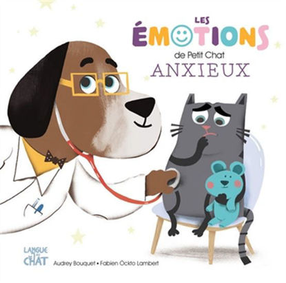Image de Livre, les émotions de petit chat anxieux 🐶
