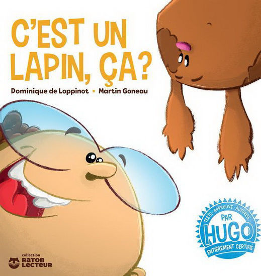 Image sur Livre, c'est un lapin, ça 🐶