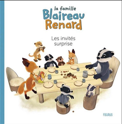 Image de Livre, la famille blaireau les invités surprises 🐶