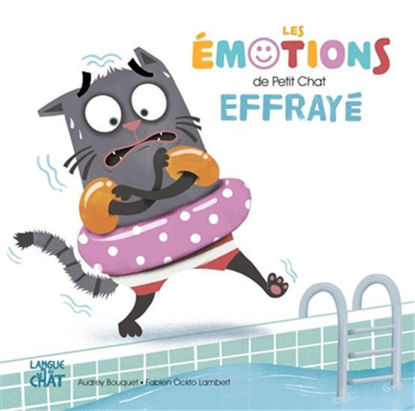 Image de Livre, un petit chat effrayé 🐶