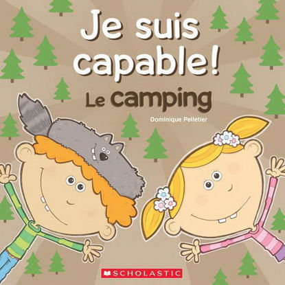 Image de Livre, je suis capable le camping 🐶