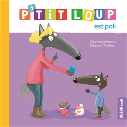 Image de Livre, p'tit loup est poli 🐶
