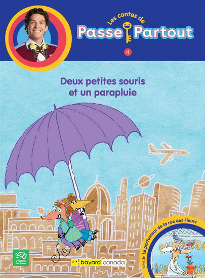 Image sur Livre, Passe-partout 2 petites souris et un parapluie 🐶