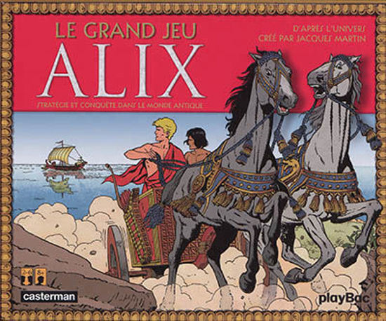 Image sur Le grand jeu Alix, Casterman🐶