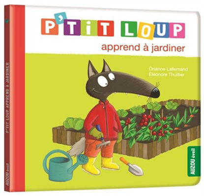 Image de Livre, p'tit loup apprendre à jardiner 🐶