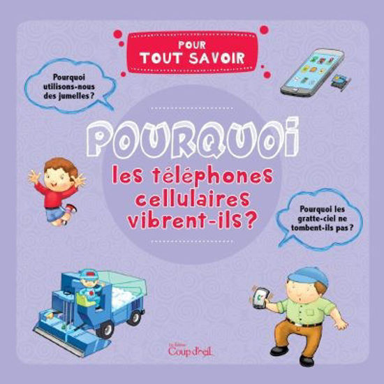 Image sur Livre, pourquoi les téléphones cellulaires vibrent-ils 🐶