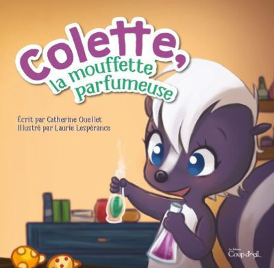 Image sur Livre, Colette, la mouffette parfumeuse 🐶