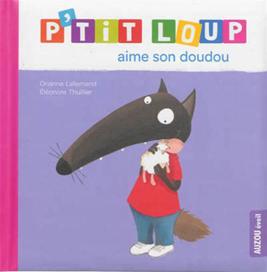 Image sur Livre, p'tit loup aime son doudou 🐶