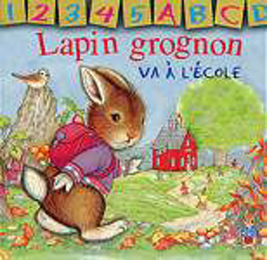 Image sur Livre, lapin Grognon va à l'école 🐶