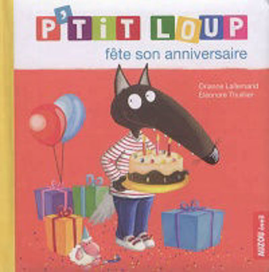 Image sur Livre, p'tit loup fête son anniversaire 🐶