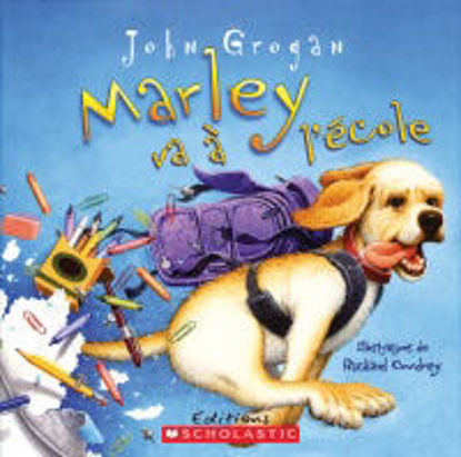 Image de Livre, Marley va à l'école 🐶