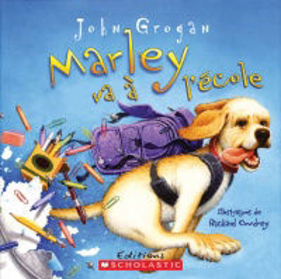 Image sur Livre, Marley va à l'école 🐶
