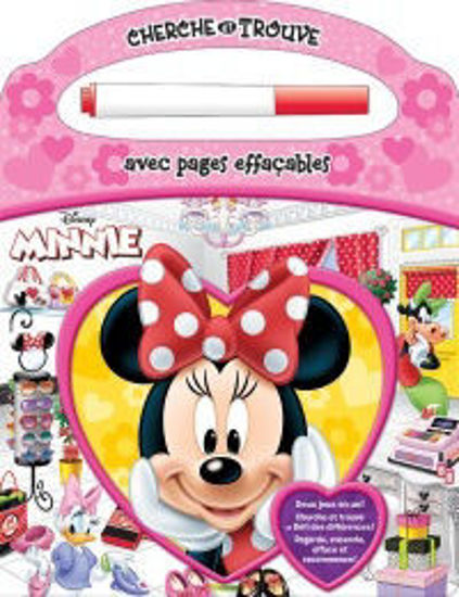 Image sur Livre, Minnie: cherche et trouve : pages effaçables 🐶
