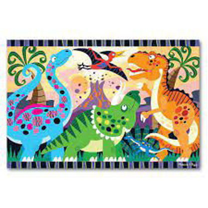 Image de Casse-tête de dinosaures colorés 🐶