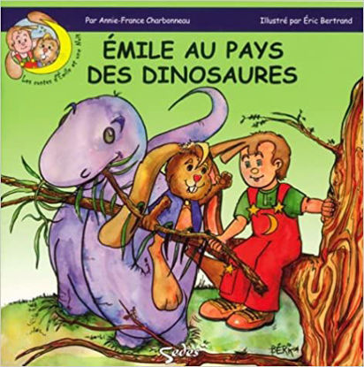 Image de Livre, Émile au pays des dinosaures 🐶