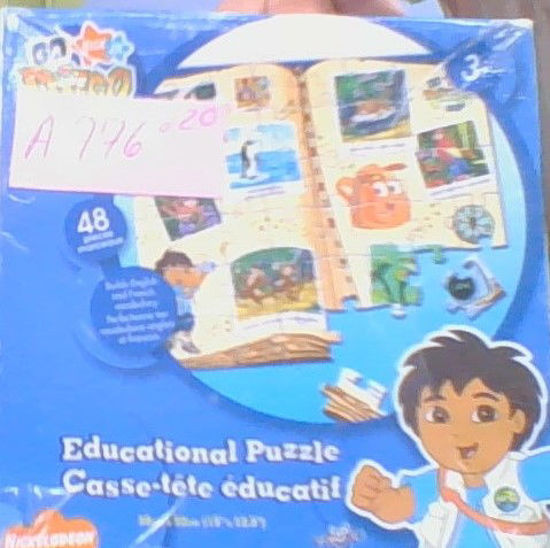 Image sur Casse-tête de diego le livre éducatif 🐶