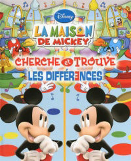 Image sur Livre, cherche et trouve les différences : la maison de Mickey 🐶